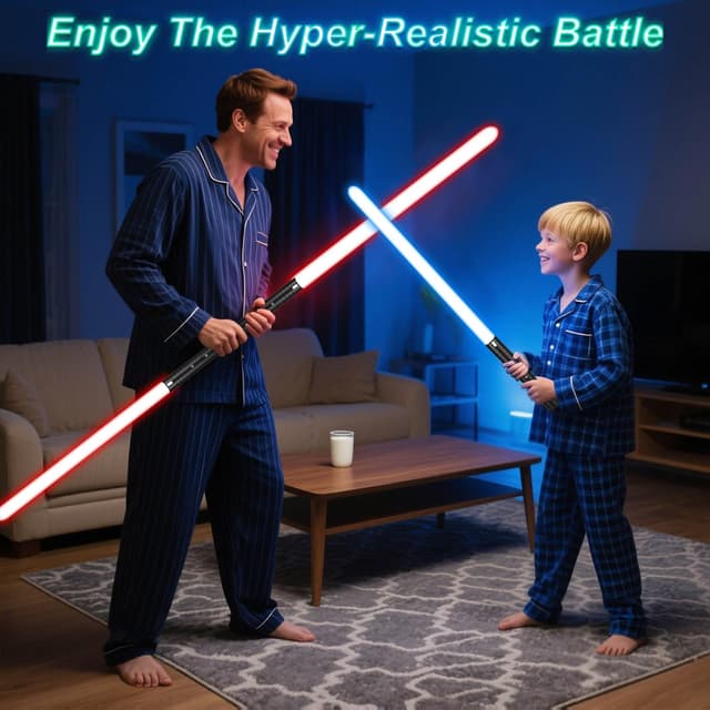 Detalle 2 de Laserschwert Kinder 2-in-1 mit RGB