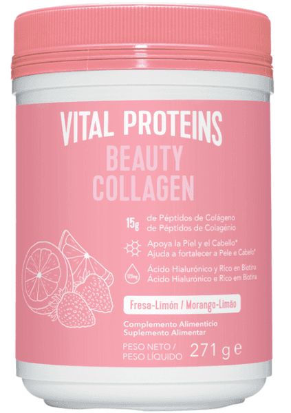 Detalle de Vital Proteins Beauty Collagen Fresa Limón 271 gr