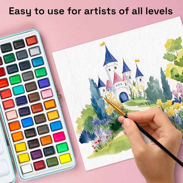 Thumbnail 3 de ARTISTRO Watercolour Paint Set with metallics 🎨