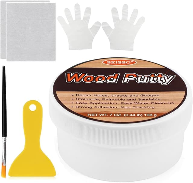 Detalle de SEISSO Stucco per Legno Nero 200 g