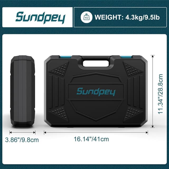 Thumbnail 6 de Sundpey 206-PCs Home Tool Kit