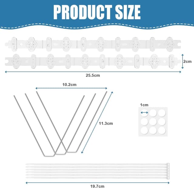 Thumbnail 1 de OFFCUP Dissuasori 75 cm per piccioni 🐦