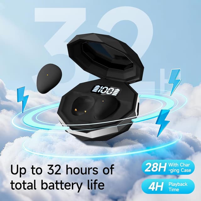 Thumbnail 6 de sunvito Sleep Headphones (Black) – mini Bluetooth 5.4 sleep earphones for side sleeping