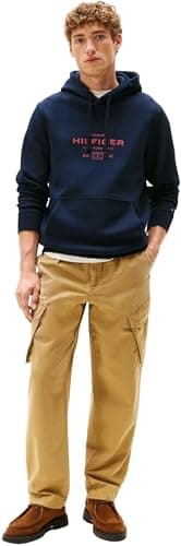 Detalle 1 de Tommy Hilfiger Sudadera Oval Graphic con logo, M