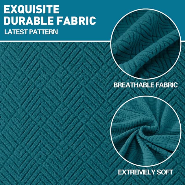 Detalle de YSTELLAA copricuscino divano elasticizzato