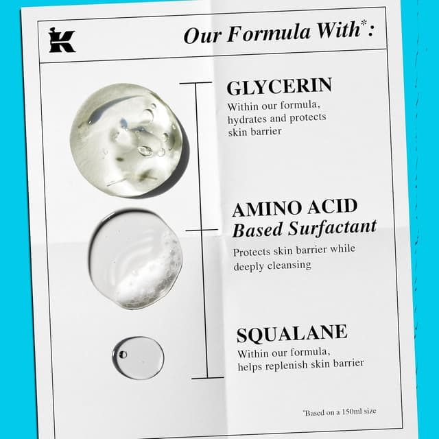 Detalle 2 de Kiehl’s Ultra Facial Barrière-Hydrating Cleanser – nettoyant visage crème-mousse hydratant pour peaux sèches et sensibles, 150 ml