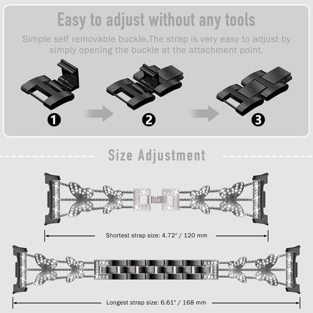 Detalle 1 de MaEiol Galaxy Watch strap 170 mm