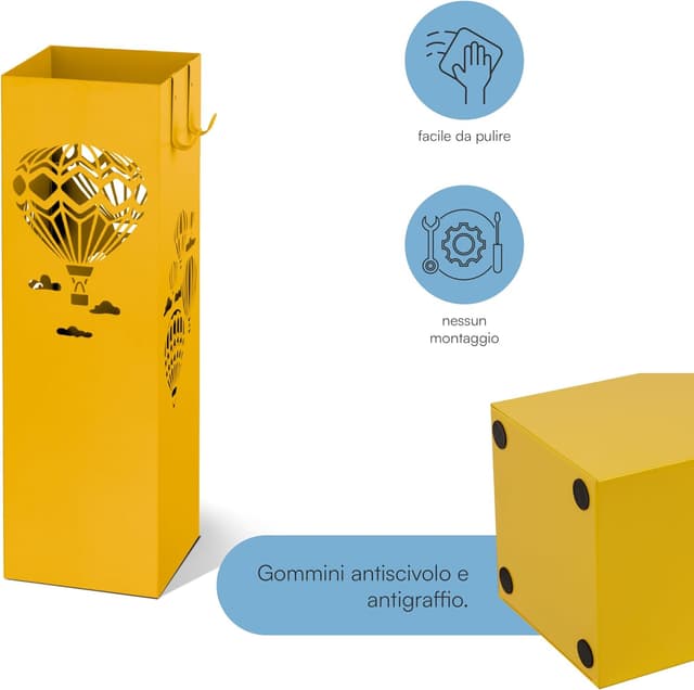 Thumbnail 5 de Baroni Home Portaombrelli Design 16x16x49 cm ☔