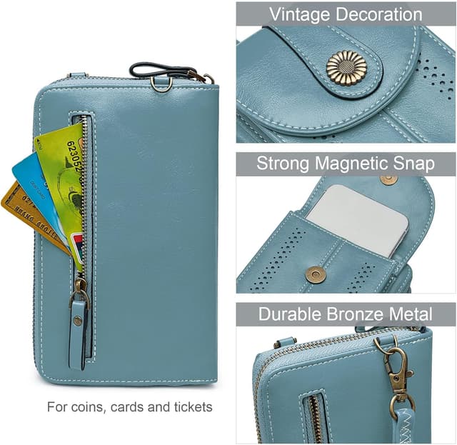 Thumbnail 4 de S-ZONE Pn21b017 Porte-monnaie smartphone 6,5