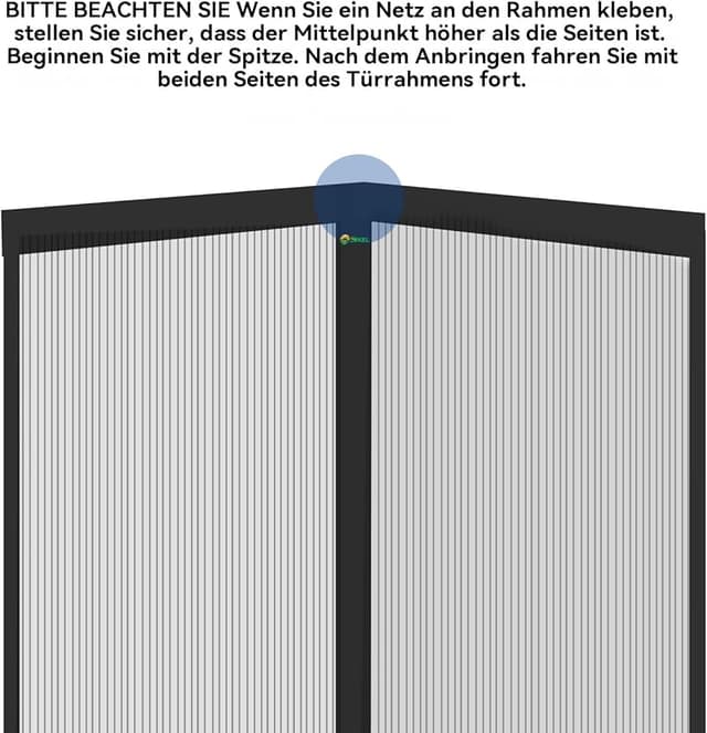 Thumbnail 4 de Sekey Mosquitera magnética para puerta 160 x 230 cm 🪟