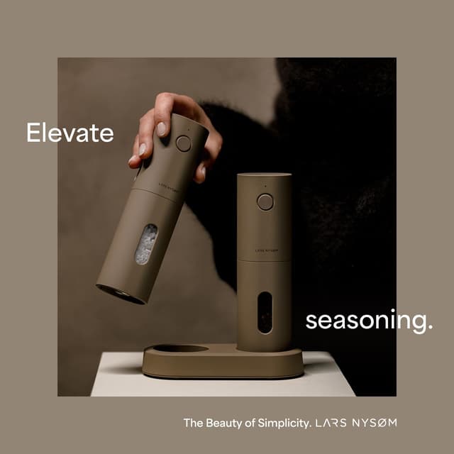 Detalle de LARS NYSØM Spænding Salz- und Pfeffermühlen Set