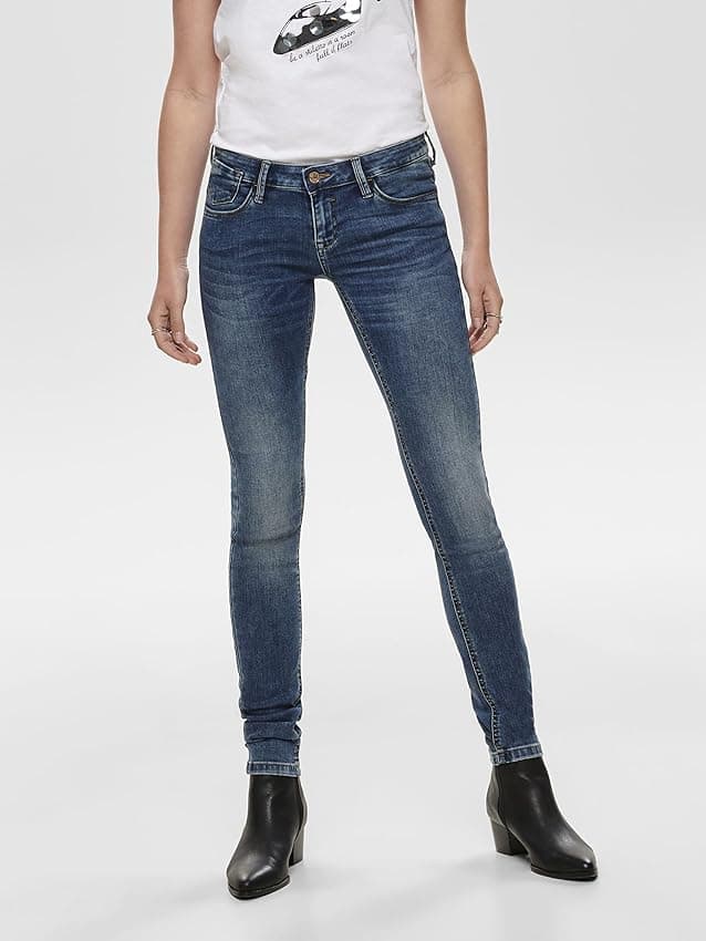 Detalle 2 de ONLY Onlcoral Superlow Skinny Fit Jeans 28W mujer