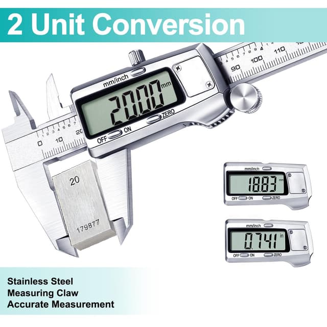 Thumbnail 1 de Kynup Digital Vernier Caliper 150mm precision measuring tool 📐