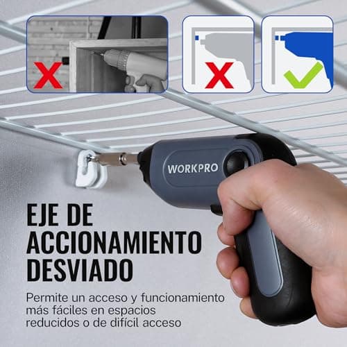 Thumbnail 5 de WORKPRO Perceuse Visseuse 6Nm avec LED