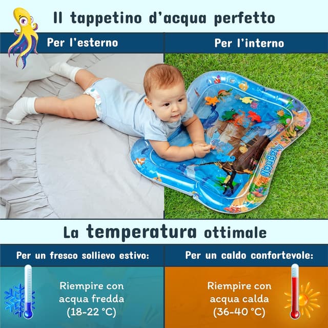 Thumbnail 5 de NouBaby Tappetino Acqua Tummy Time Neonati