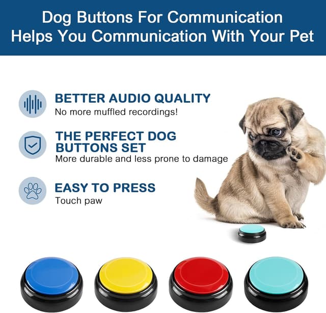 Thumbnail 4 de BEAN LIEVE Paquete 4 botones grabables 20 segundos