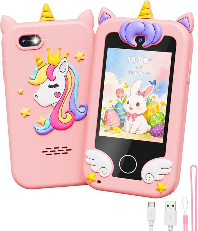 Detalle de UCIDCI Kids Smart Phone Toy with dual camera