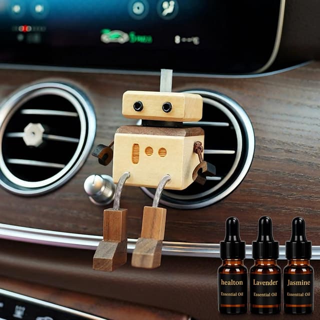 Imagen de Profumatore Auto in Legno Oscillante 3 fragranze en OfertitasTOP