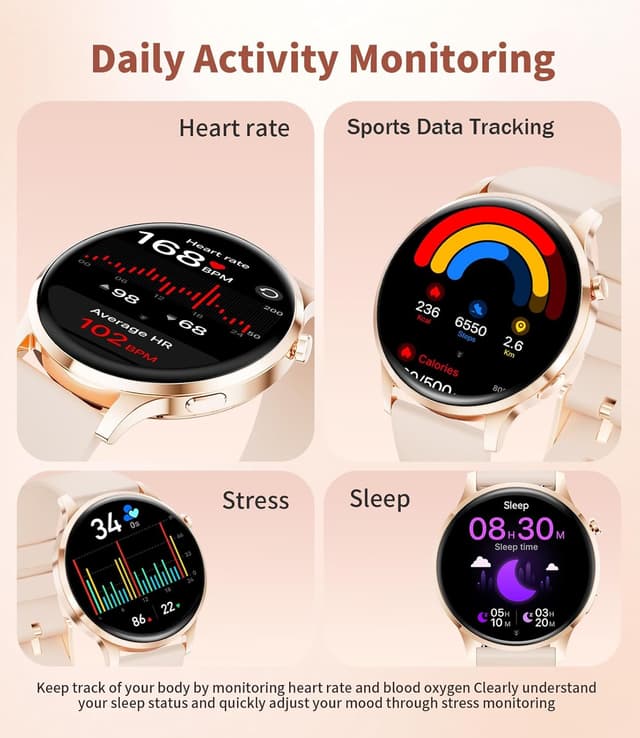 Detalle 2 de SUNKTA Smart Watch 1.32" AMOLED