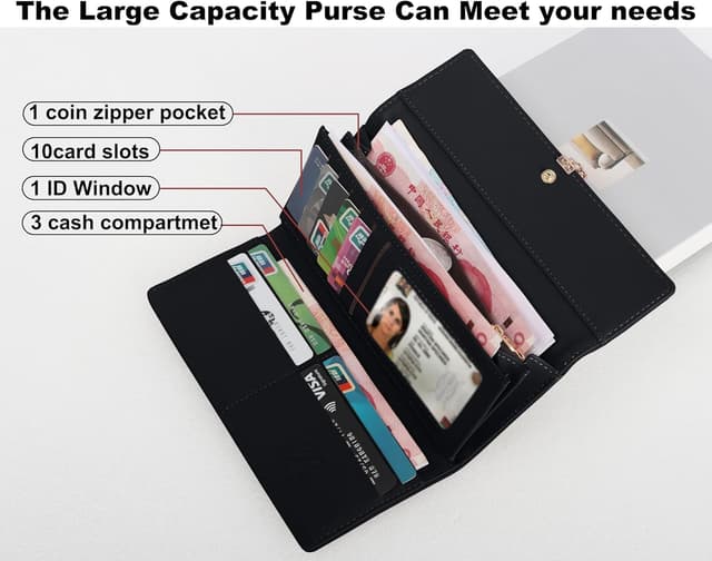 Thumbnail 4 de ZhengYue PU Leather Wallet for Women