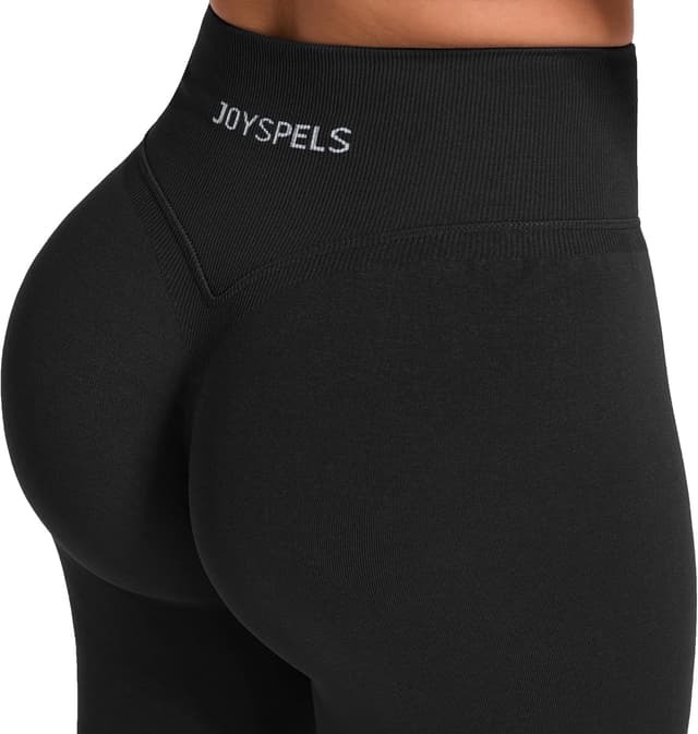 Detalle de JOYSPELS Seamless High‑Waisted Gym Leggings
