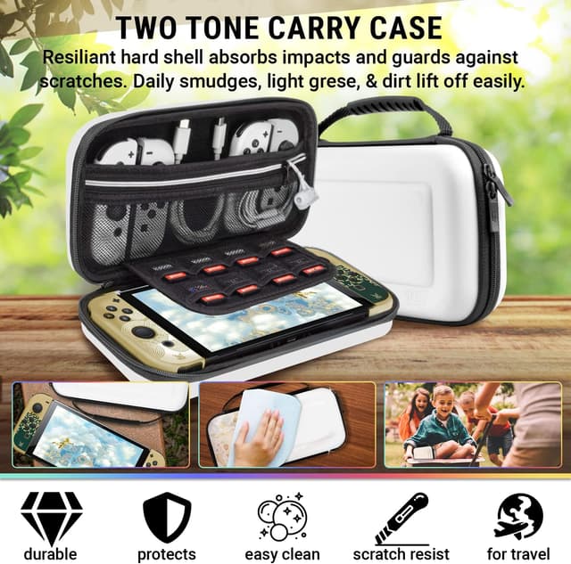 Detalle 2 de Orzly Switch OLED accessory bundle kit