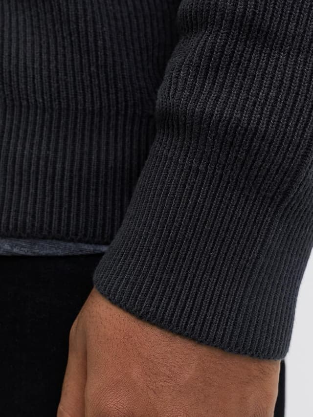 Detalle de JACK & JONES Jjeperfect Knit Zip Cardigan da uomo