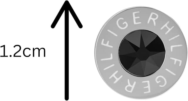 Detalle 2 de Tommy Hilfiger 2790380 pendientes huggies acero inoxidable