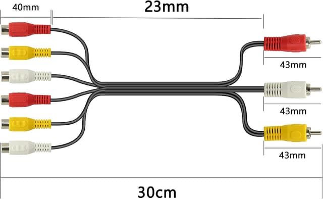 Thumbnail 5 de GELRHONR RCA splitter 3 to 6, 12 inch
