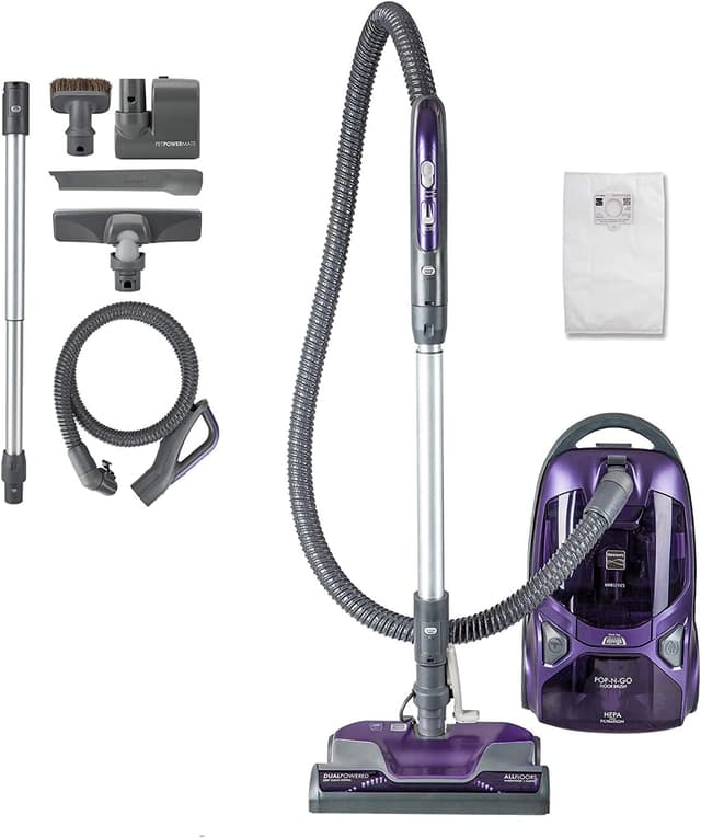 Detalle de Kenmore 600 Series Pet Friendly Canister Vacuum 2-motor 🧹