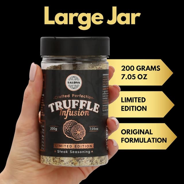 Detalle 1 de Assaisonnement truffe 200 g pour steak