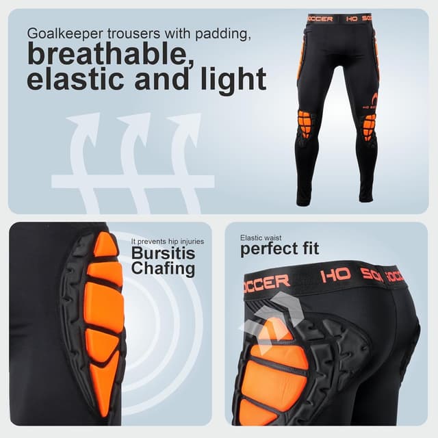 Thumbnail 4 de Pantalones Largos Portero Impact Protecciones Unisex