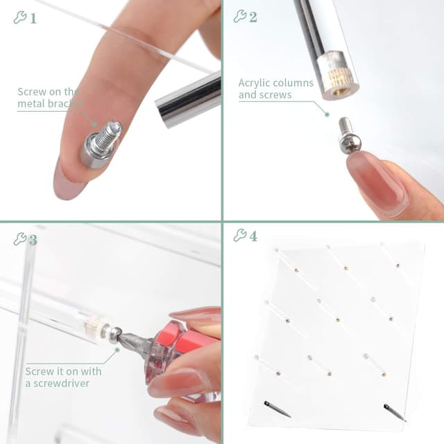 Thumbnail 4 de YestBuy Acrylic Donut Wall Display Stand 54 🍩