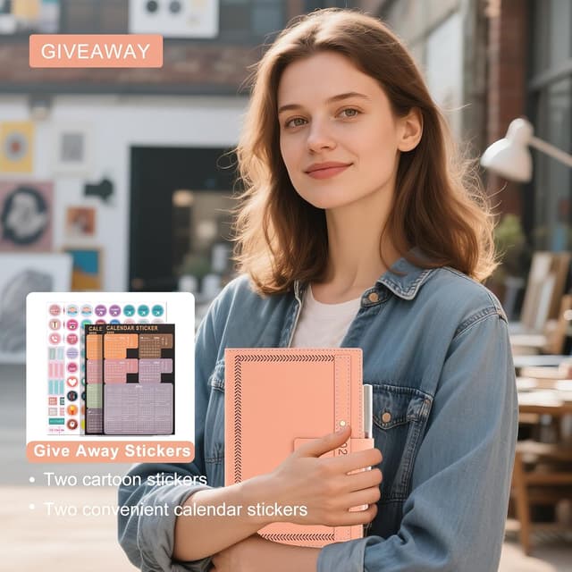 Detalle 2 de Goldaypln Agenda 2026 A5 Página por Día