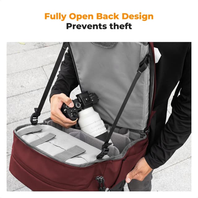 Thumbnail 4 de K&F CONCEPT Zaino Fotocamera 20L