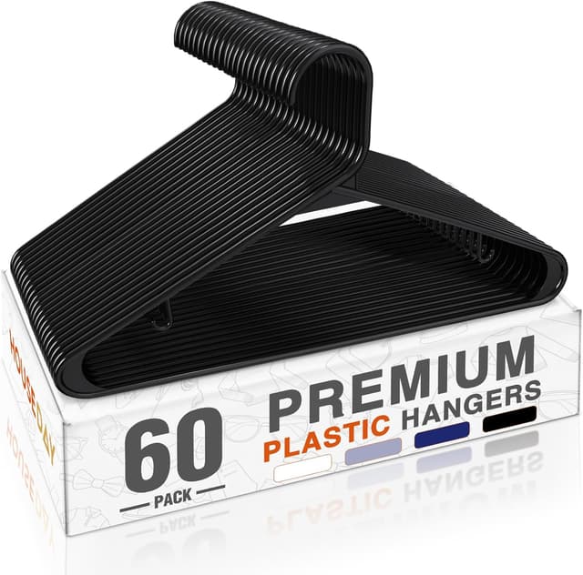 Imagen de HOUSE DAY 60-Pack Clothes Hangers en OfertitasTOP