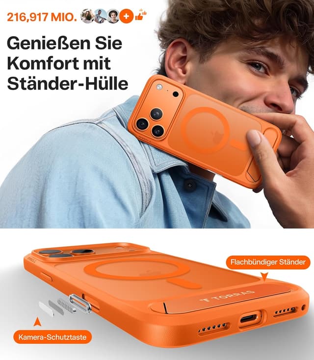 Thumbnail 5 de TORRAS Ostand L1 Hülle für iPhone 17 Pro Max