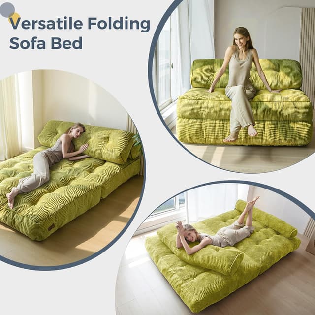 Thumbnail 2 de MAXYOYO Folding Sofa Bed 2-in-1 Portable Sofa Bed 🛋