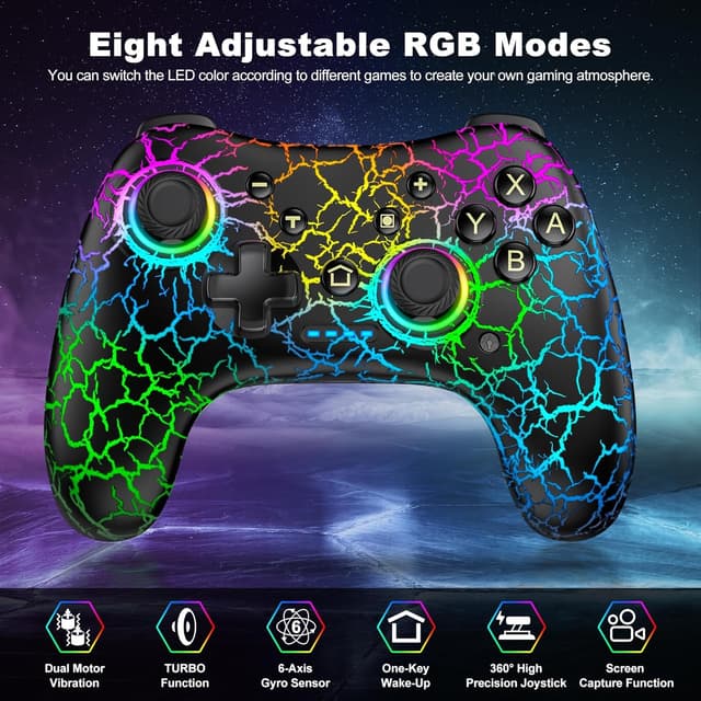 Detalle 2 de HASACOOL Switch Controller Wireless Pro for Switch