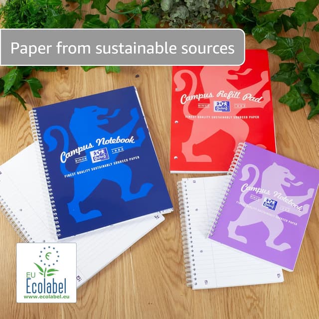 Thumbnail 5 de Oxford Campus A4 Refill Pad 140 Pages
