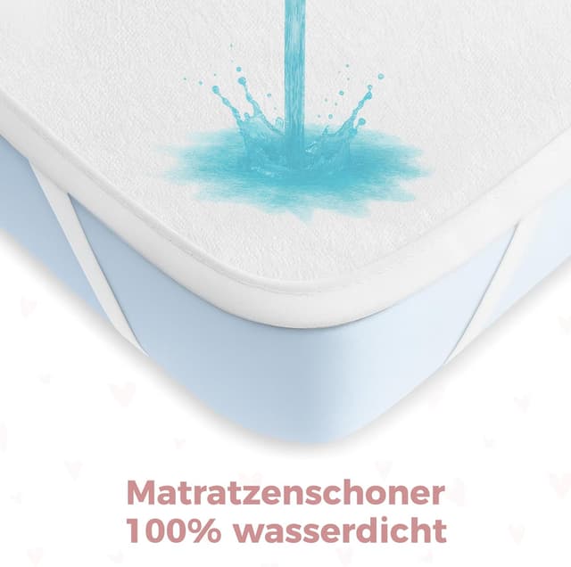 Thumbnail 3 de Dreamzie Set 2 Spannbettlaken 50x83 Heart