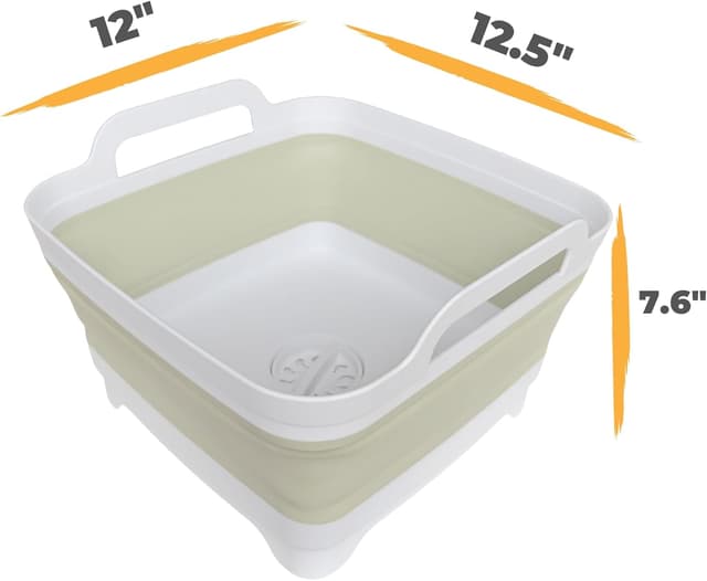 Thumbnail 1 de GIMWA Collapsible Wash Basin 2.4 Gallons