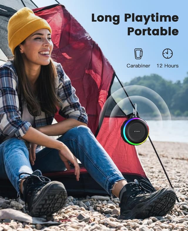 Detalle de Kunodi Bluetooth Shower Speaker 5W IPX7