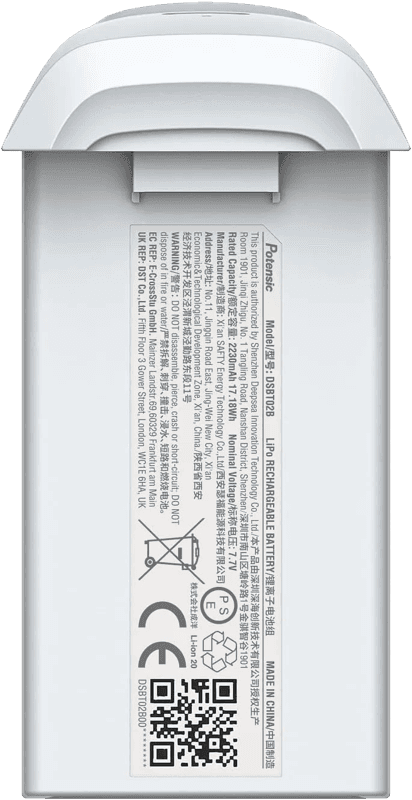 Detalle de Potensic ATOM Intelligent Flight Battery 32 Minuten