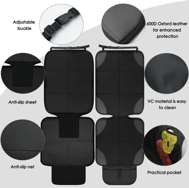 Thumbnail 2 de Gigmeta Kindersitzunterlage 2 Stück Premium