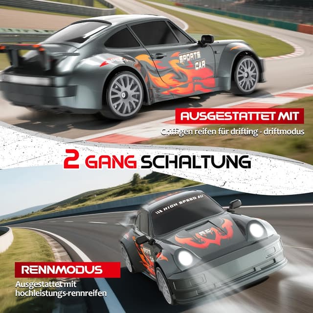 Detalle 2 de HappyGoLucky Mini RC Drift Auto 1:24