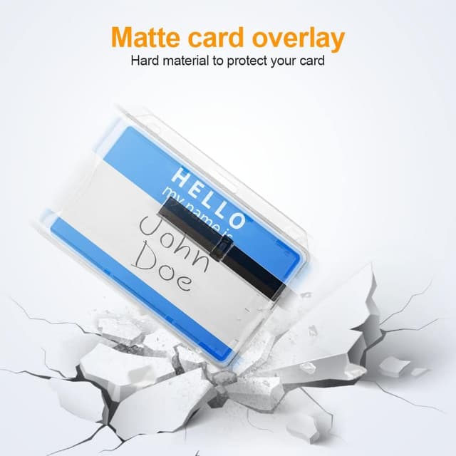 Detalle 2 de Vicloon porte-carte double 2 badges