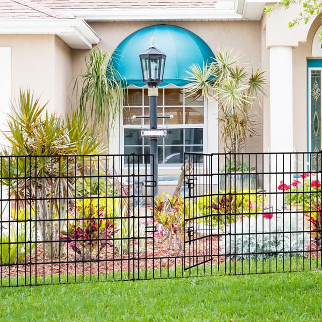 Thumbnail 5 de Thealyn Garden Fence 81cm H 71cm W — 9 panels + gate