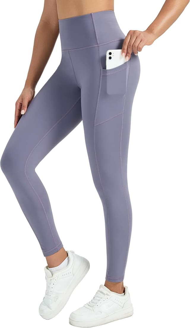 Thumbnail 6 de Enjoyoga Sport Leggings Damen High Waist mit Tasche