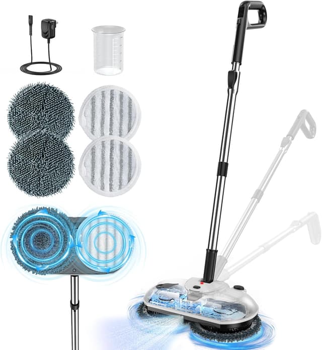 Imagen de ScrubWiz Cordless Electric Mop 3.5 lbs 🧹 en OfertitasTOP